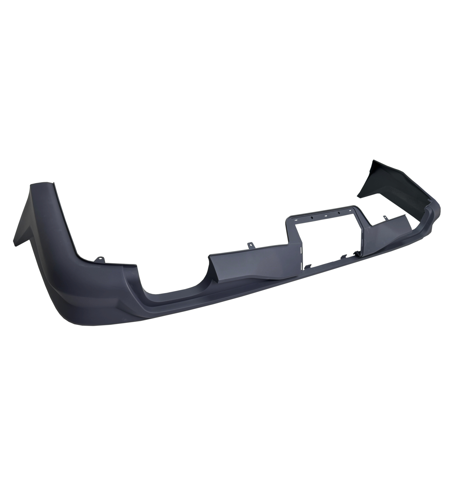 REAR DIFFUSEER BUMPER WITH QUAD EXHAUSTS PRIMED FOR VW TRANSPORTER T6.1 2019+ - Image 3