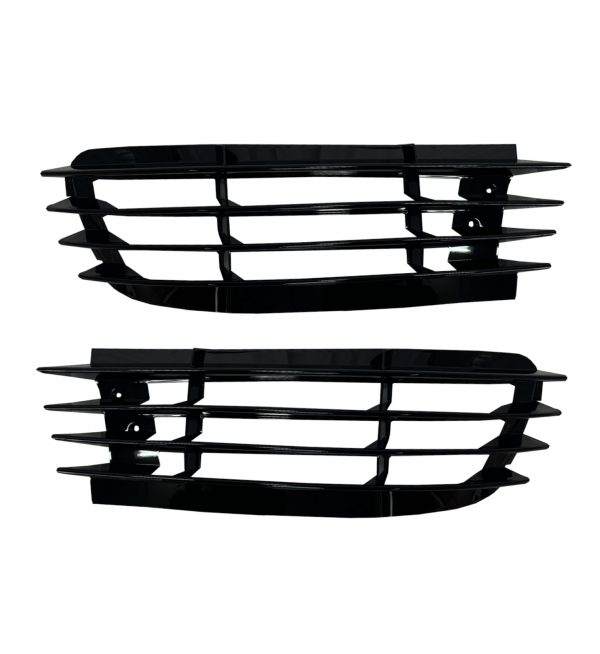 FRONT BUMPER WITH GRILLE R32 LOOK GLOSS BLACK FOR VW GOLF MK5 2003-2009 - Image 5