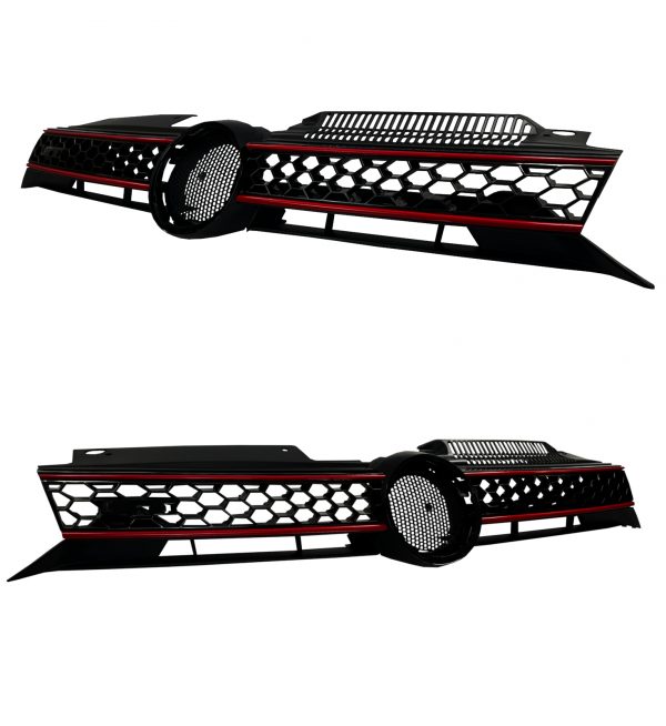FRONT BUMPER DIFFUSER SIDE SKIRT FULL BODY KIT GTI LOOK PRIMED FOR VW GOLF MK6 - Image 4