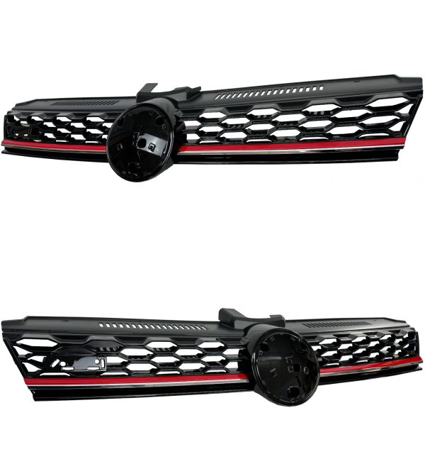 FRONT BUMPER DIFFUSER SKIRT FULL BODY KIT MK7.5 GTI LOOK PRIMED FOR VW GOLF MK7 - Image 4