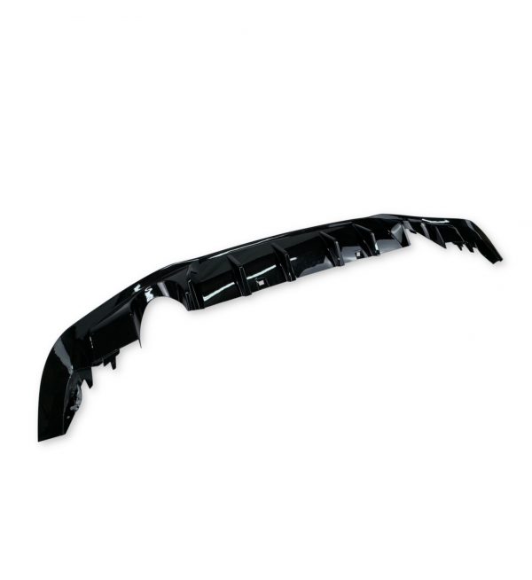 REAR DIFFUSER BUMPER TCR LOOK GLOSS BLACK FOR VW GOLF MK7.5 2017-2019 - Image 3