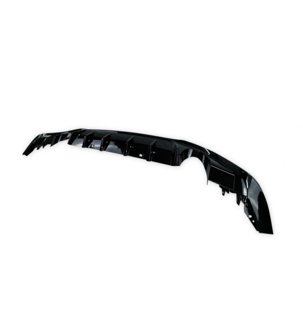 REAR DIFFUSER BUMPER TCR LOOK GLOSS BLACK FOR VW GOLF MK7.5 2017-2019 - Image 4