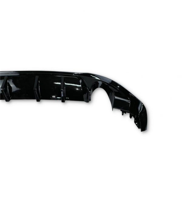 REAR DIFFUSER BUMPER TCR LOOK GLOSS BLACK FOR VW GOLF MK7.5 2017-2019 - Image 5