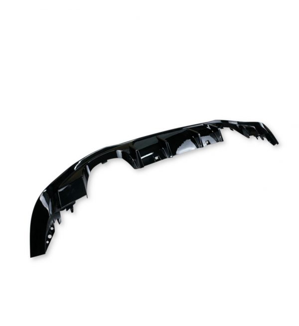 REAR DIFFUSER QUAD EXIT TCR LOOK GLOSS BLACK FOR VW GOLF MK7.5 2017-2021 - Image 2