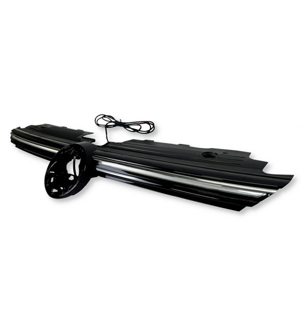 FRONT BUMPER GRILLE BODY KIT R LOOK PRIMED FOR VW GOLF MK8 2020+ - Image 4