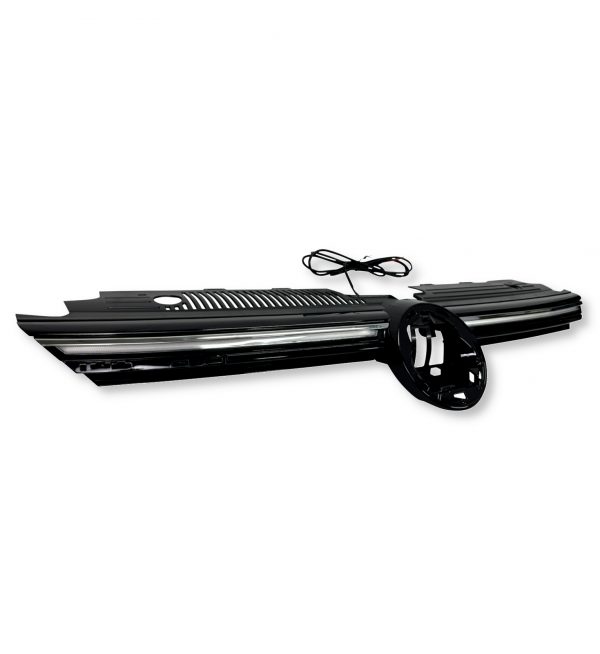 FRONT BUMPER GRILLE BODY KIT R LOOK PRIMED FOR VW GOLF MK8 2020+ - Image 5