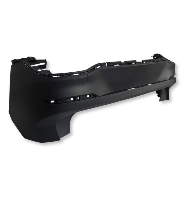 REAR BUMPER & DIFFUSER WITH TAILPIPES R LOOK GLOSS BLACK FOR VW GOLF MK8 2020+ - Image 3