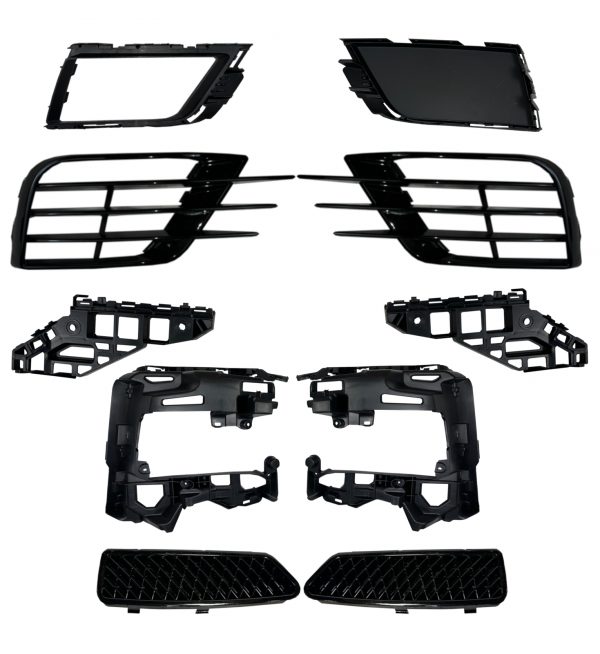 FRONT BUMPER GRILLE DIFFUSER BODY KIT SCIROCCO R LOOK PRIMED FOR VW SCIROCCO - Image 6
