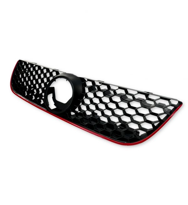 FRONT BUMPER GRILLE BODY KIT GTI LOOK PRIMED FOR VW POLO MK4 2005-2009 - Image 4