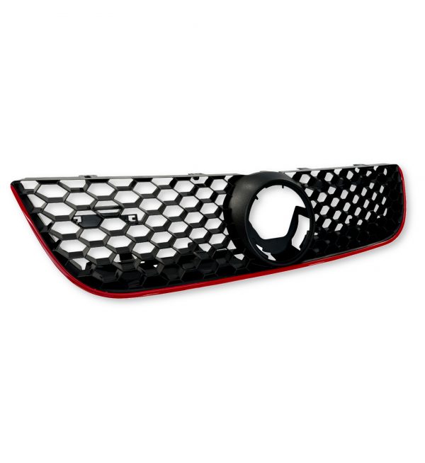FRONT BUMPER GRILLE BODY KIT GTI LOOK PRIMED FOR VW POLO MK4 2005-2009 - Image 5