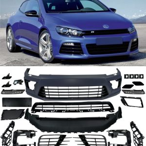 FRONT BUMPER SCIROCCO R LOOK PRIMED FOR VW SCIROCCO 2015+