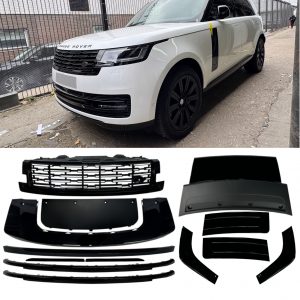FRONT GRILLE FULL BLACK PACK KIT GLOSS BLACK FOR RANGE ROVER VOGUE L460 2023+