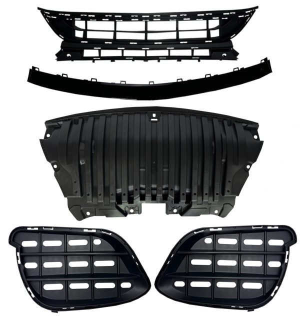 FRONT BUMPER BODY KIT E63 LOOK PRIMED FOR MERCEDES-BENZ E CLASS W213 2016-2019 - Image 5
