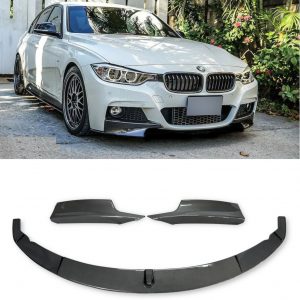 FRONT LIP SPLITTER M PERFORMANCE CARBON LOOK FOR BMW 3 SERIES F30 F31 2011- 2019