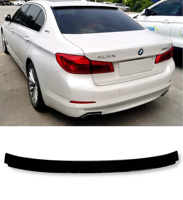 REAR SPOILER ROOF SPOILER GLOSS BLACK FOR BMW 5 SERIES G30 G31 2018+