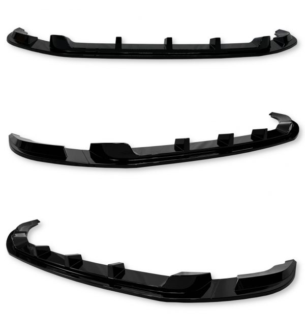 AERO BODY KIT SPLITTER DIFFUSER SPOILER GLOSS BLACK FOR VW TRANSPORTER T6 2015+ - Image 3