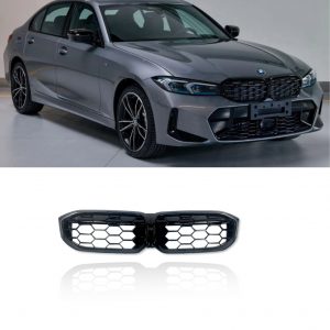 FRONT GRILLE DIAMOND STYLE BLACK FOR BMW 3 SERIES G20 G21 LCI 2021+