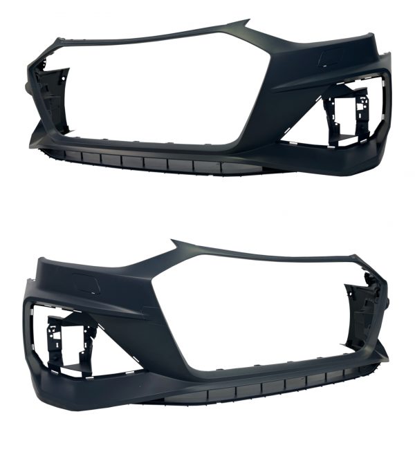 FRONT BUMPER GRILLE BODY KIT RS4 STYLE PRIMED FOR AUDI A4 B9 FACELIFT 2021+ - Image 2