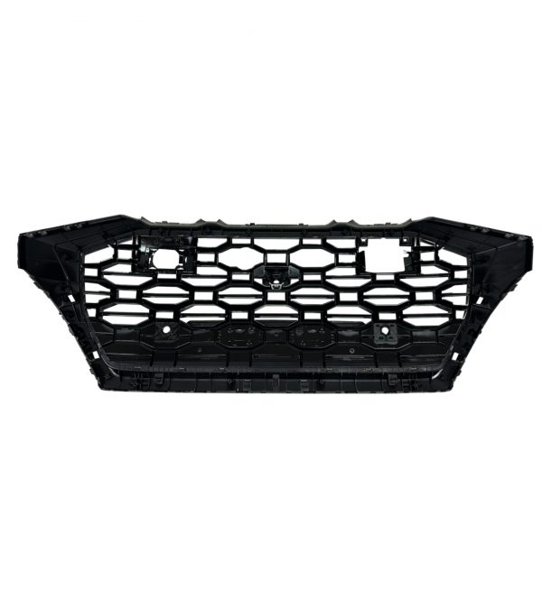 FRONT GRILLE HONEYCOMB RSQ8 STYLE GLOSS BLACK FOR AUDI Q8 2021+ - Image 4