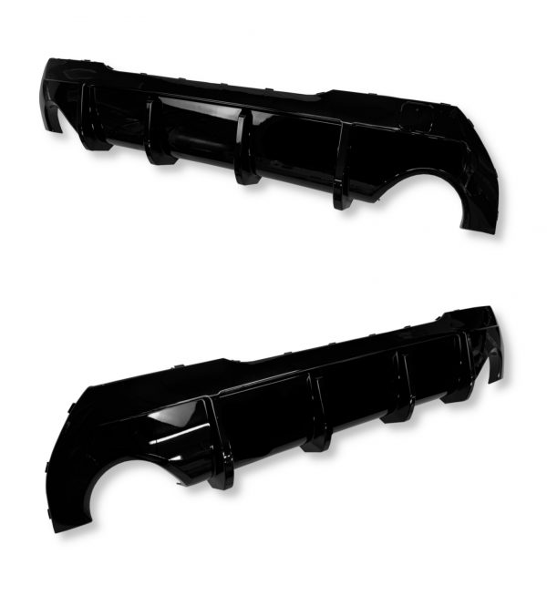 AERO BODY KIT SPLITTER DIFFUSER SPOILER SKIRTS BLACK BMW 1 SEIRES F40 M-SPORT - Image 7