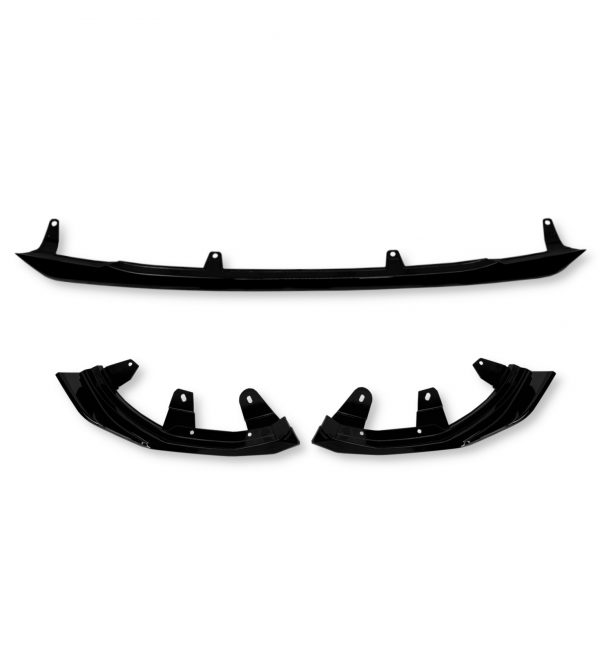 BODYKIT SPLITTER DIFFUSER SPOILER M PERFORMANCE BLACK FOR BMW 2 SERIES G42 COUPE - Image 5