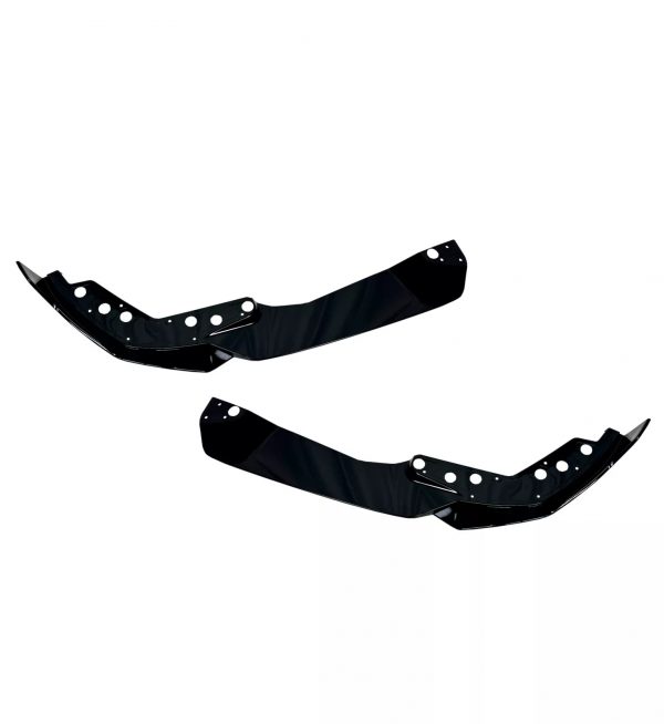 FRONT LIP SPLITTER GLOSS BLACK FOR BMW 3 SERIES G20 G21 LCI 2022+ - Image 3