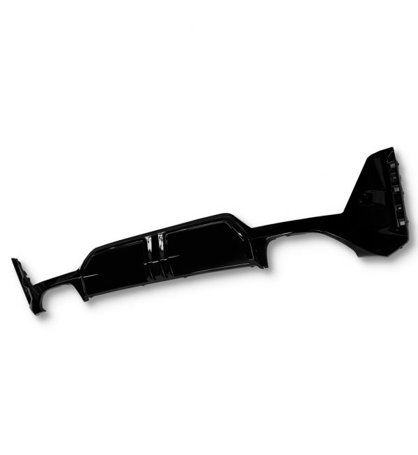 REAR DIFFUSER 340i M SPORT STYLE GLOSS BLACK FOR BMW 3 SERIES G20 G21 LCI 2022+ - Image 3