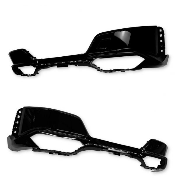 AERO BODY KIT SPLITTER SKIRTS DIFFUSER SPOILER BLACK FOR BMW 7 SERIES i7 G70 LCI 2023+ - Image 2