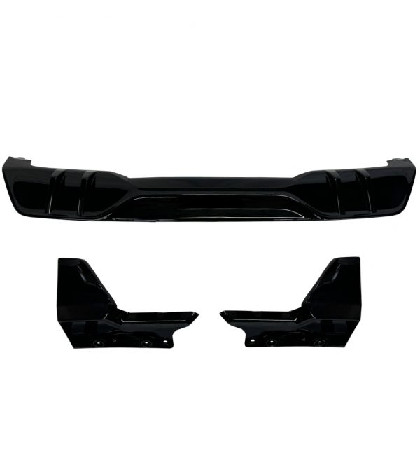 AERO KIT SPLITTER SIDE SKIRT DIFFUSER M SPORT GLOSS BLACK FOR BMW X5 G05 2023+ - Image 4
