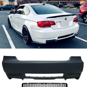 REAR BUMPER M3 LOOK PRIMED FOR BMW 3 SERIES E92 E93 PRE-LCI 2006-2009