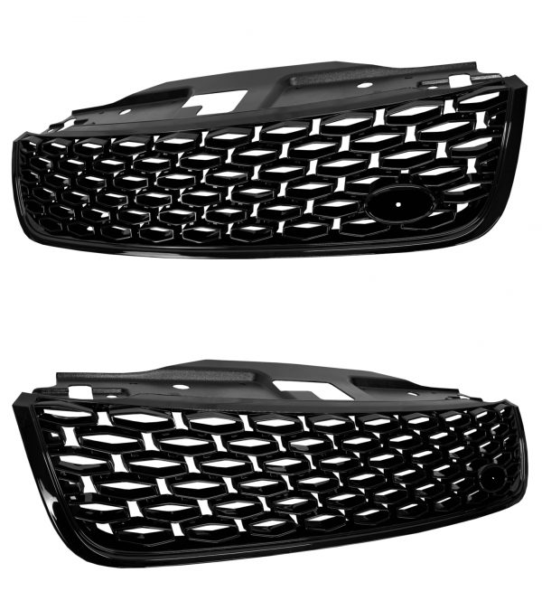 FRONT BUMPER GRILLE TIPS FULL BODY KIT PRIMED FOR LAND ROVER DISCOVERY 5 L462 - Image 4