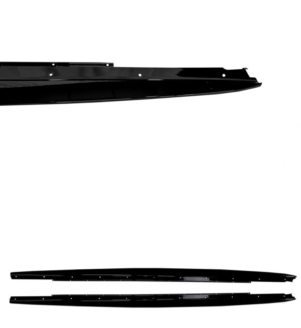 BODY KIT SPLITTER DIFFUSER SKIRTS SPOILER M5 STYLE GLOSS BLACK FOR BMW 5 SERIES G30 - Image 6