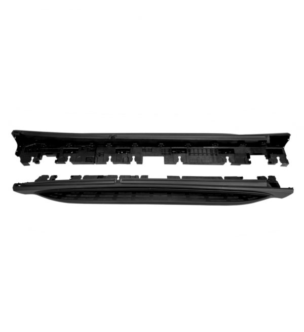 SIDE STEPS RUNNING BOARDS BLACK FOR MERCEDES GLE SUV W167 FACELIFT 2019+ - Image 2