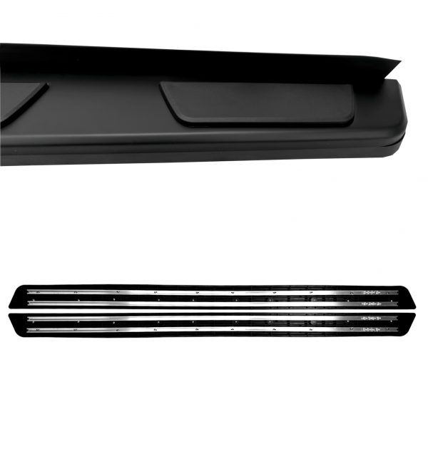 SIDE STEPS RUNNING BOARDS MATTE BLACK FOR AUDI Q8 OEM FIT 2018+ - Image 5