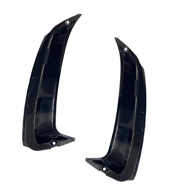 REAR BUMPER AERO KIT FINS AMG STYLE GLOSS BLACK FOR MERCEDES A CLASS W177 2018+ - Image 4