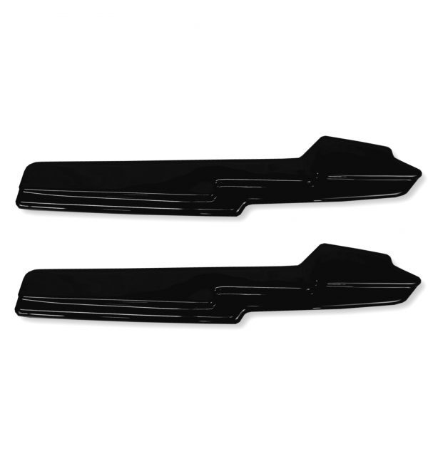 REAR DIFFUSER SPLITTER BODY KIT GLOSS BLACK FOR AUDI A6 C8 S-LINE AND S6 C8 - Image 6