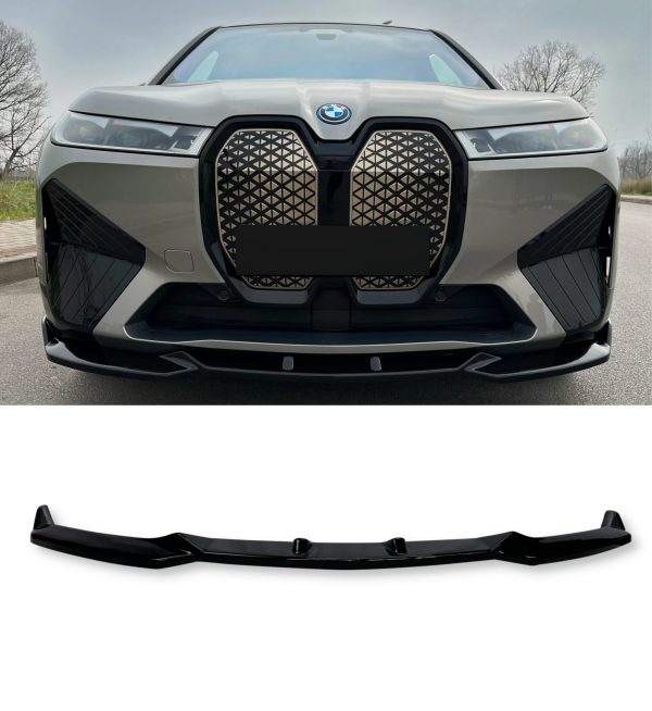 AERO BODY KIT SPLITTER DIFFUSER SPOILER SIDE SKIRTS FOR BMW iX M-PACK i20 2021+ - Image 2