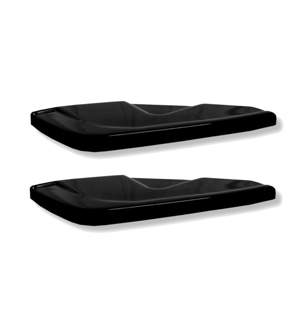 REAR DIFFUSER WITH SIDE SPLITTER GLOSS BLACK FOR VW GOLF MK8 GTI GTD GTE 2020+ - Image 3