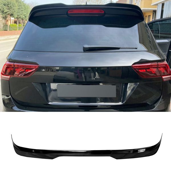AERO BODY KIT SPLITTER DIFFUSER SPOILER SKIRTS BLACK FOR VW TIGUAN MK2 R-LINE - Image 3