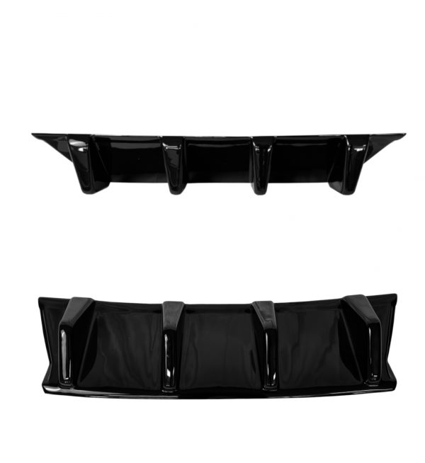 AERO BODY KIT SPLITTER DIFFUSER SPOILER SKIRTS BLACK FOR VW TIGUAN MK2 R-LINE - Image 6