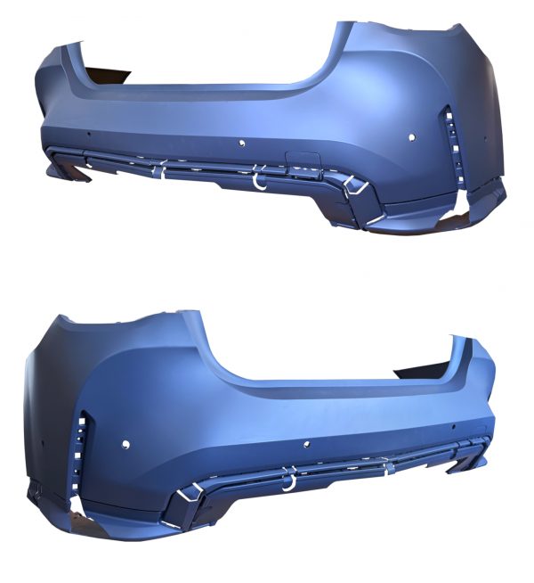 BMW 4 SERIES G22 TO G82 M4 CONVERSION BODY KIT PRIMED BUMPERS GRILLE EXHAUSTS - Image 4