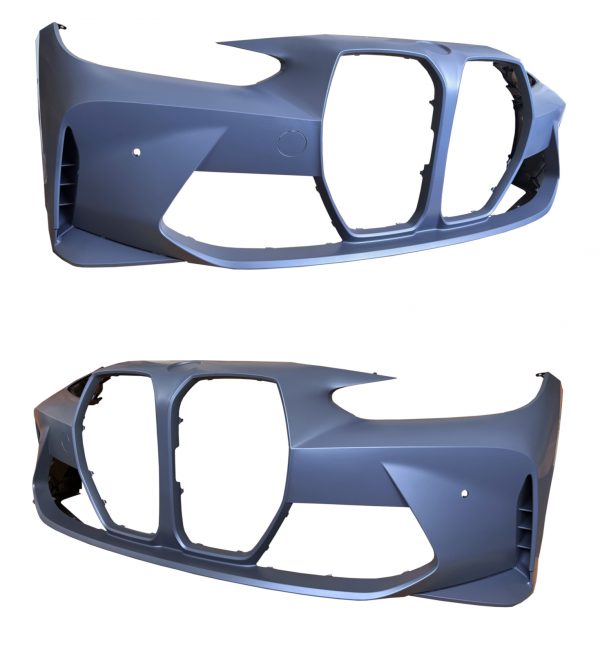 BMW 4 SERIES G22 TO G82 M4 CONVERSION BODY KIT PRIMED BUMPERS GRILLE EXHAUSTS - Image 5