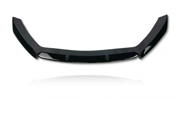 FRONT LIP SPLITTER GLOSS BLACK FOR SEAT LEON FR MK3 FACELIFT 2017-2019 - Image 2
