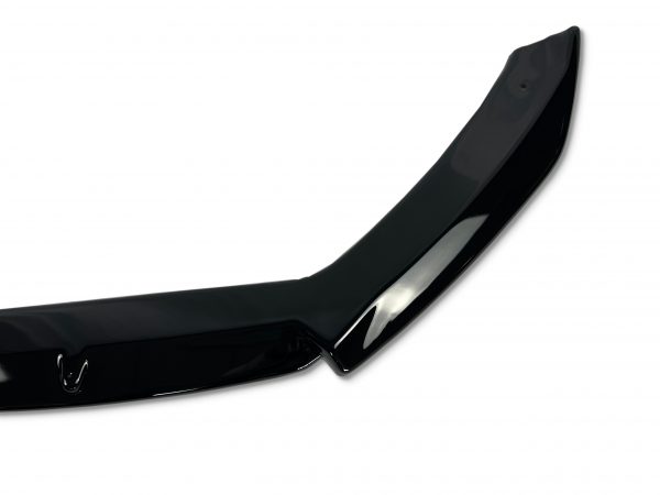 FRONT LIP SPLITTER GLOSS BLACK FOR SEAT LEON FR MK3 FACELIFT 2017-2019 - Image 3