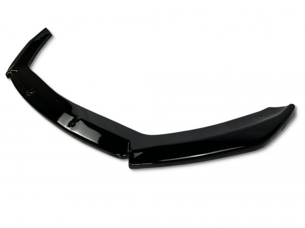 FRONT LIP SPLITTER GLOSS BLACK FOR SEAT LEON FR MK3 FACELIFT 2017-2019 - Image 4