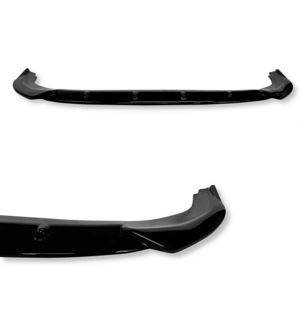 FRONT SPLITTER LIP SPOILER GLOSS BLACK FOR VW GOLF GTI AND R-LINE MK8 2020+ - Image 3