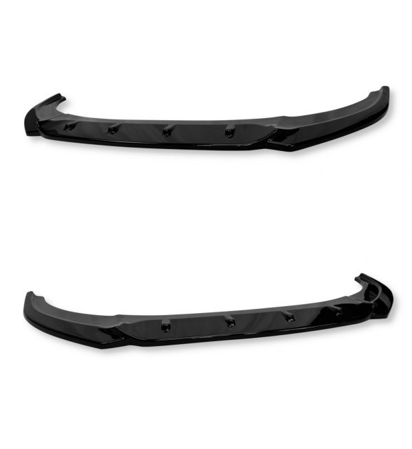 FRONT SPLITTER LIP SPOILER GLOSS BLACK FOR AUDI RSQ8 MK1 2019+ - Image 2