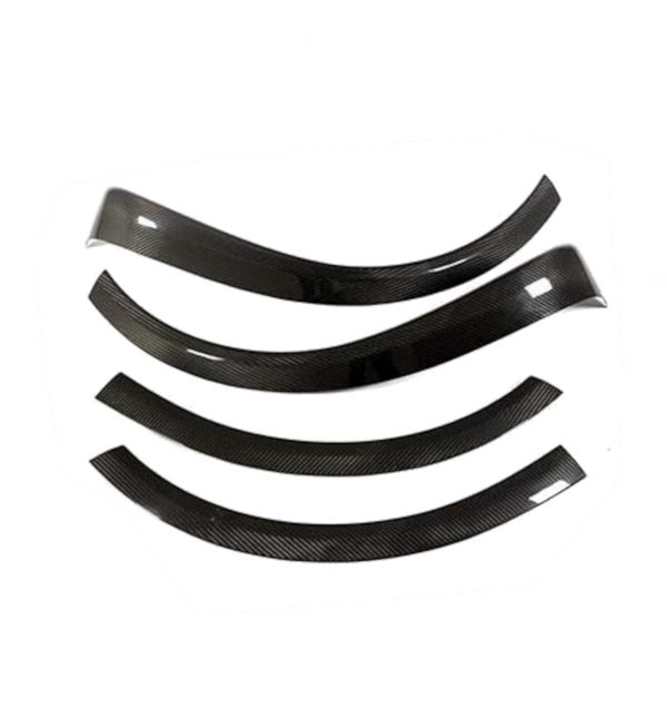 WHEEL ARCHES FENDER FLARE CARBON FIBRE FOR TESLA MODEL X 2016+ - Image 2