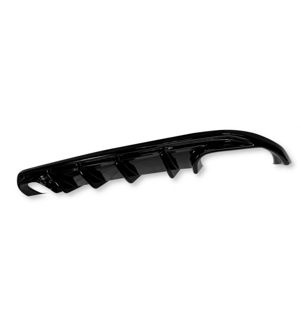REAR DIFFUSER VALANCE GLOSS BLACK FOR AUDI A3 S-LINE 8Y AND S3 8Y SPORTBACK 2020+ - Image 3