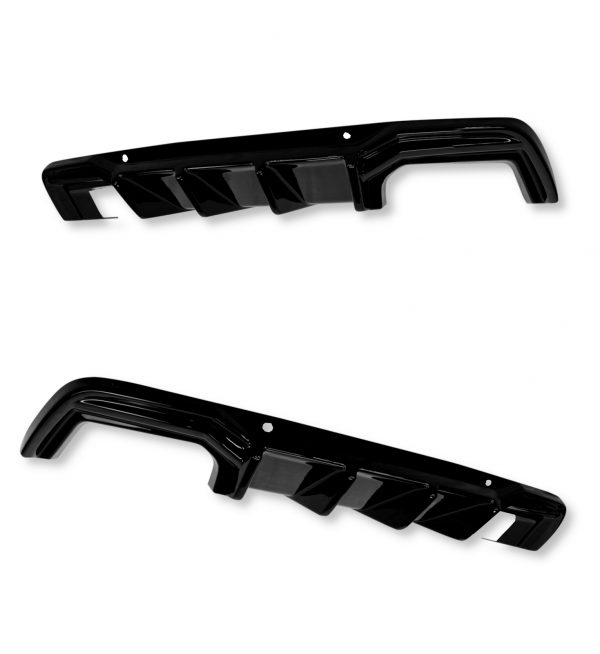 REAR DIFFUSER VALANCE VERSION 2 GLOSS BLACK FOR CUPRA FORMENTOR 2020+ - Image 4